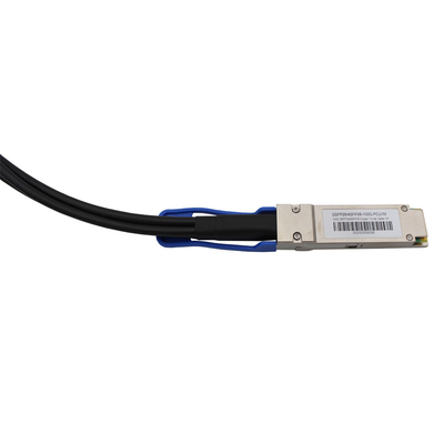 اندلاع 100G Qsfp28 إلى 4xSFP28 كبل توصيل مباشر مع جهاز إرسال واستقبال SFP