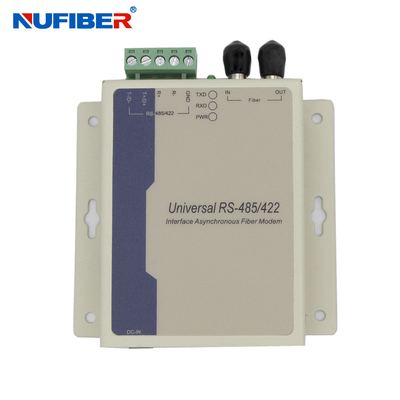 SM Duplex 20km Serial to Fiber Converter مع واجهة RS485 RS422