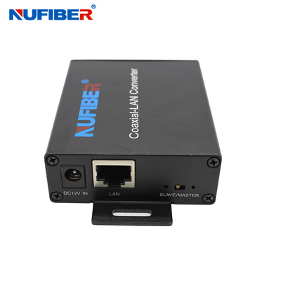 DC12V Ethernet Over Coax Extender 0 - 2km لكاميرا IP