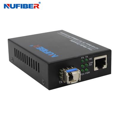 NF-C550-SFP IEEE 802.3 10100M محول SFP إلى RJ45