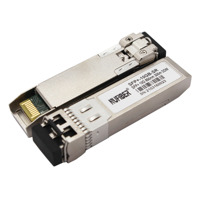SM 1310nm 10km LC DOM 10G SFP + Transceiver متوافق مع Cisco Huawei Juniper Mikrotik
