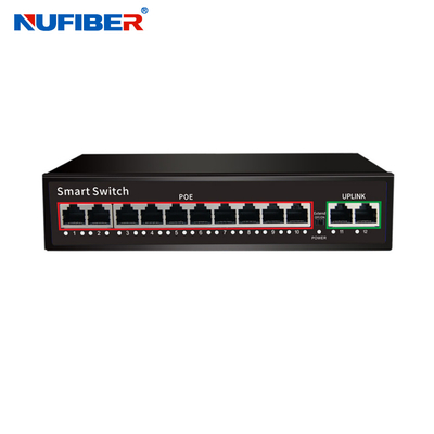 OEM 4 8 16 24 Port Gigabit CCTV Network Ethernet POE Switch 48V 10/100 / 1000M