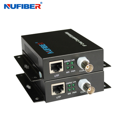 Surveillance Poc Eoc Transmitter and Receiver RJ45 to Coax Converter IP Security