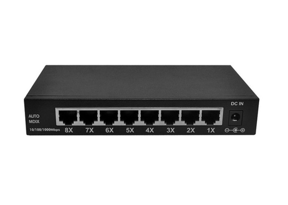 5Port Rj45 UTP Fiber Ethernet Switch 10100 1000M للشبكة