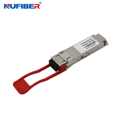 Nufiber 100G QSFP28 جهاز الإرسال والاستقبال ، جهاز إرسال واستقبال مزدوج لمركز بيانات LC