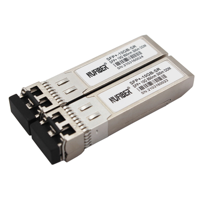 10GBASE-SR SFP + 850nm 300m DOM متوافق مع جهاز الإرسال والاستقبال Cisco